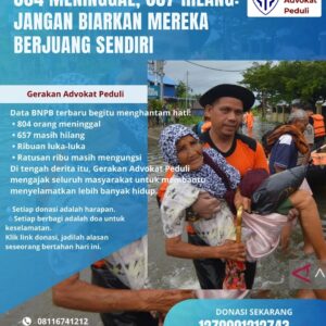 Advokat Bersatu untuk Negeri yang Terendam
